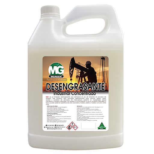 PRESENTACION DE GALON MG1-DESENGRASANTE INDUSTRIAL CONCENTRADO - Imagen 1