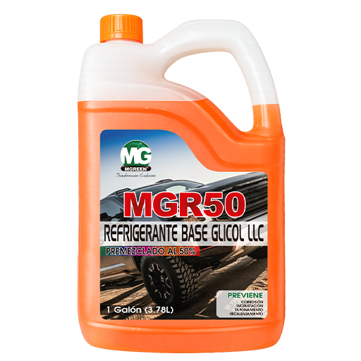 MGR50-NARANJA - GALON MGR50LLC-REFRIGERANTES BASE GLICOL-NARANJA - Imagen 1